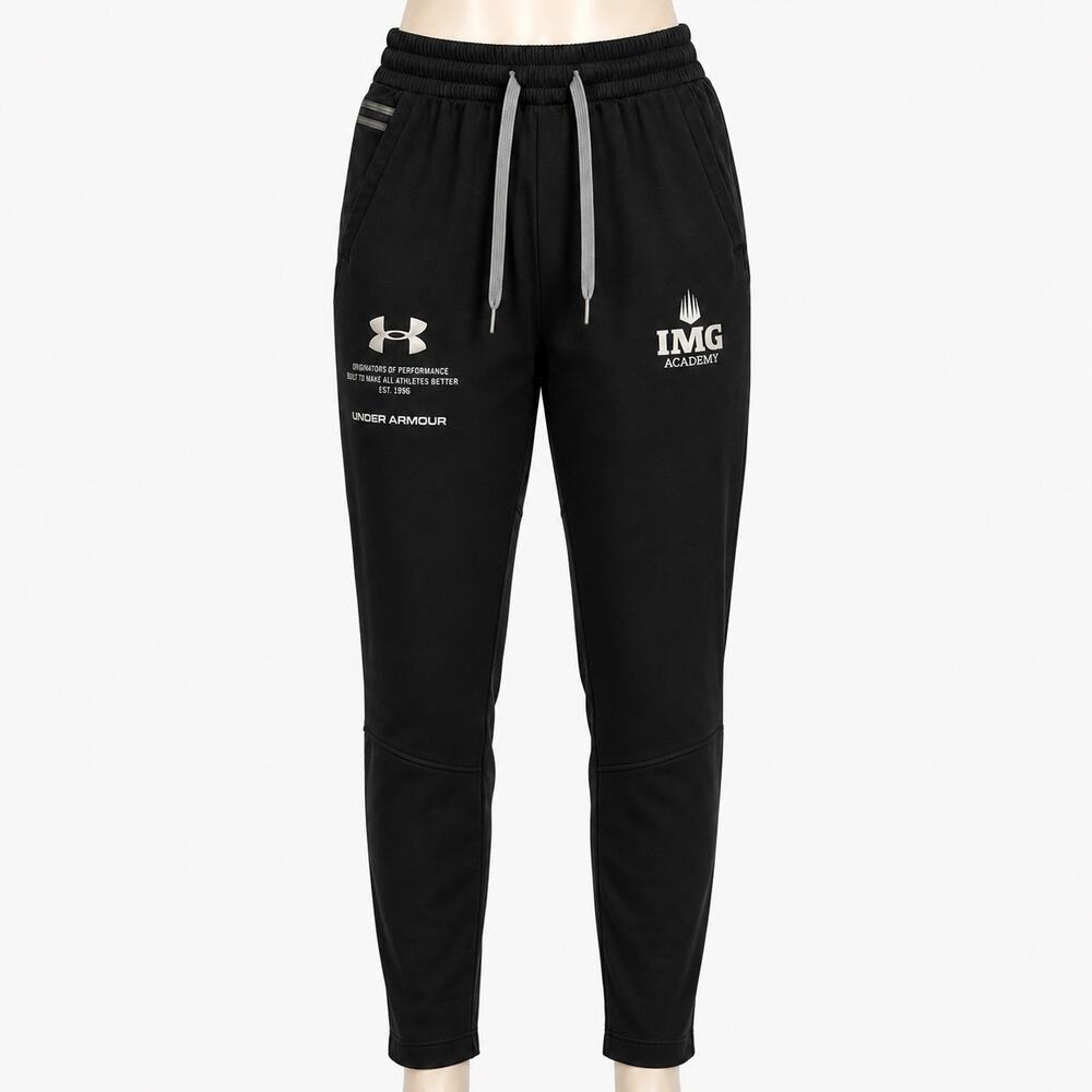 Under Armour IMG Academy ColdGear Men's Small Black Athletic Sweatpants